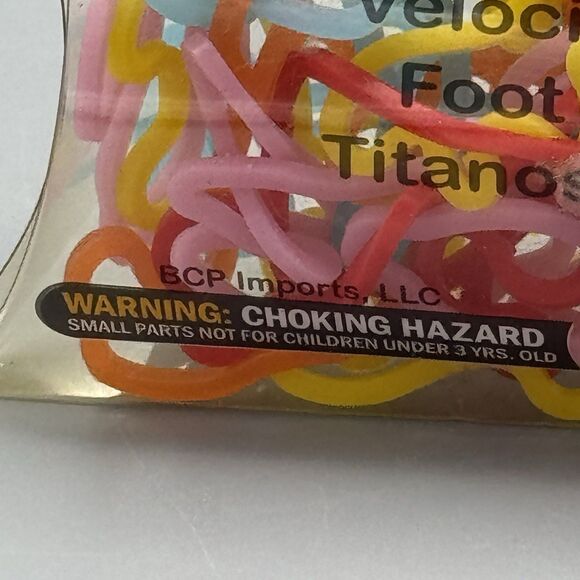 Silly Bandz 24 Pack Dinosaurs Pack Bracelets Foot Print Triceratops Brontosaurus - Picture 3 of 3